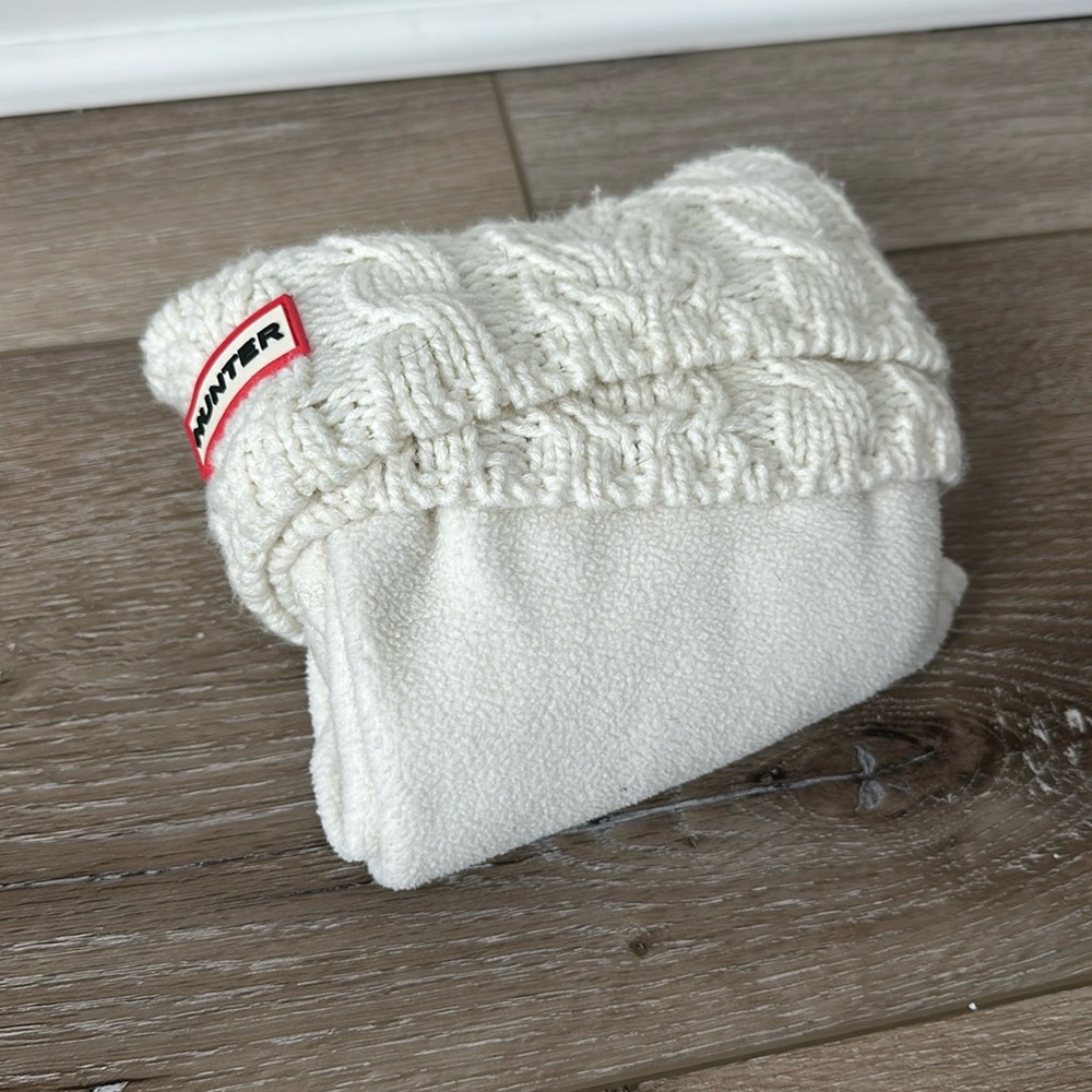 Hunter Cable Knit Welly Socks
